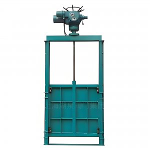 電動閘板閥400*400_含執(zhí)行機構(gòu)